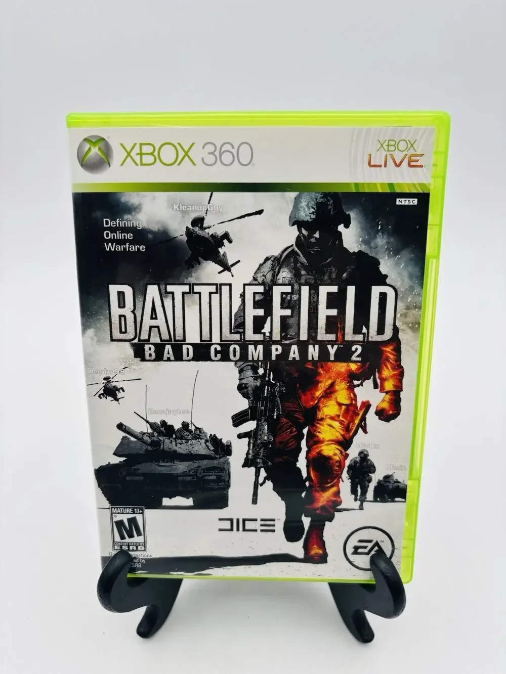 Battlefield: Bad Company 2 (Microsoft Xbox 360) CIB Tested Working VG Complete
